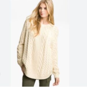 Michael Michael Kors Fisherman Chunky Cable Knit Sweater